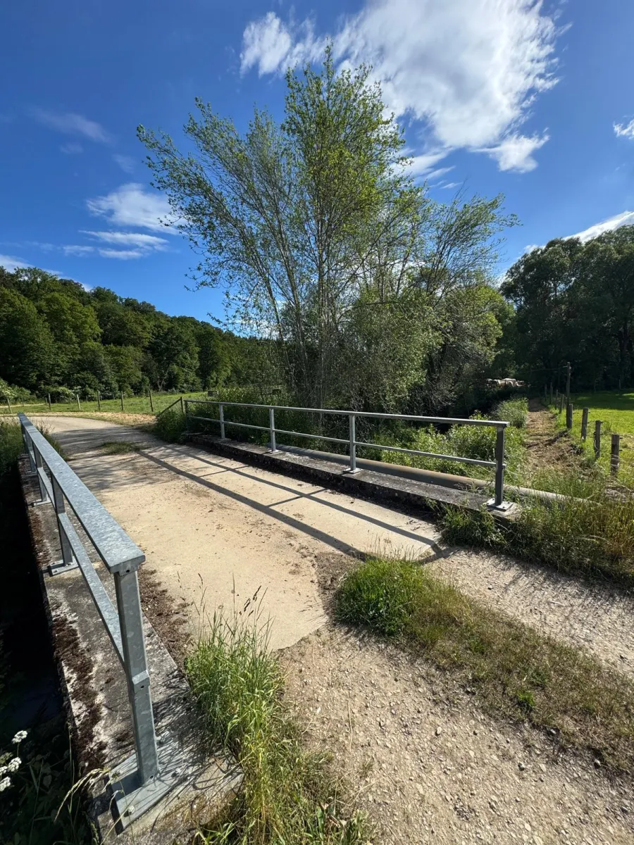 Betonbrücke über den Simmerbach vor Altweidelbach